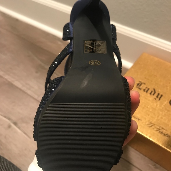 Lady Couture Rhinestone Heels - Picture 5 of 8